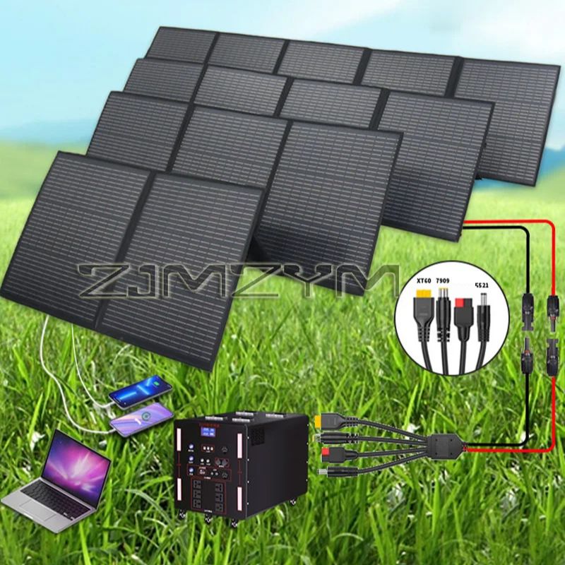 Solar Panel 200W - لوح شمسي قابل للطي 300 واط