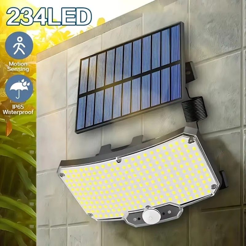 Solar Lamp - مصباح شمسي خارجي بـ 234 مصباح