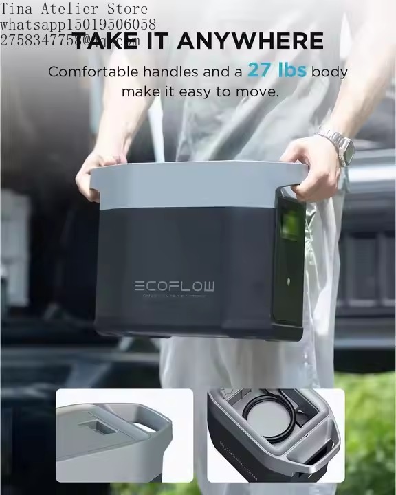 Portable Power Station - بطارية إضافية لمحطة الطاقة المحمولة EcoFlow