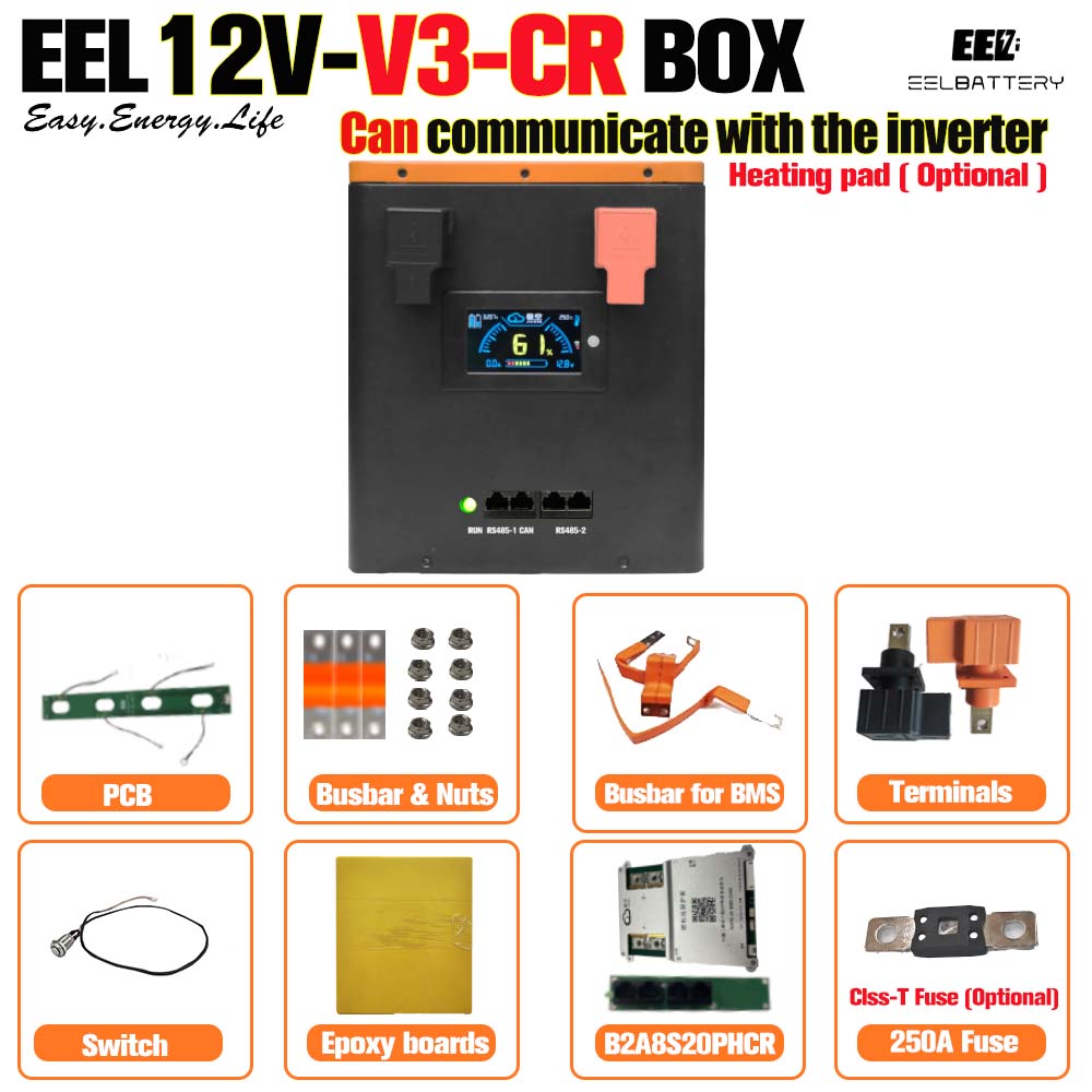 Lithium Battery 12V - صندوق بطارية ليثيوم أيون DIY 12V
