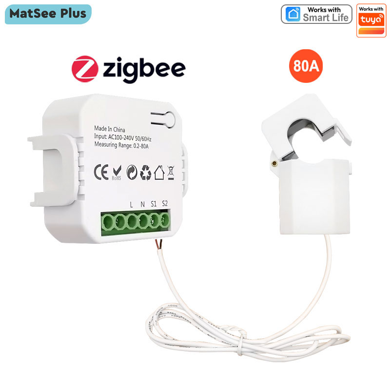 Energy Monitor Meter - عداد طاقة رقمي ذكي بتقنية ZigBee،