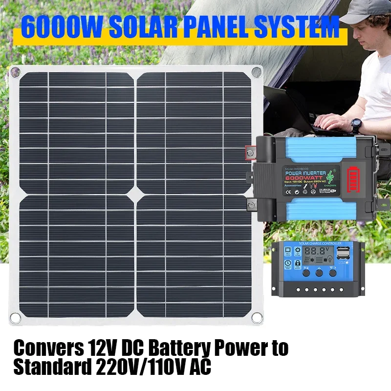 Solar Panel 200W - مجموعة طاقة شمسية بقدرة 6000 واط