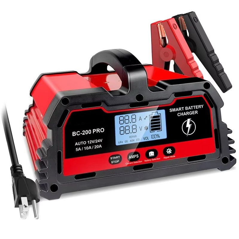 Lithium Battery 12V - شاحن بطارية ذكي سريع 20 أمبير