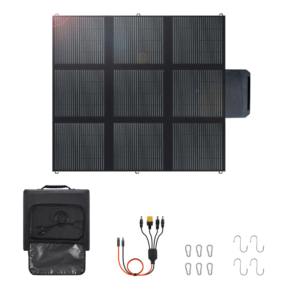 Solar Panel - لوحة شمسية محمولة قابلة للطي بقوة