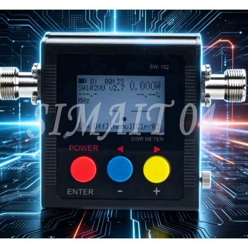 Energy Monitor Meter - مقياس طاقة SW102 125-520MHz VHF/UHF، مقياس
