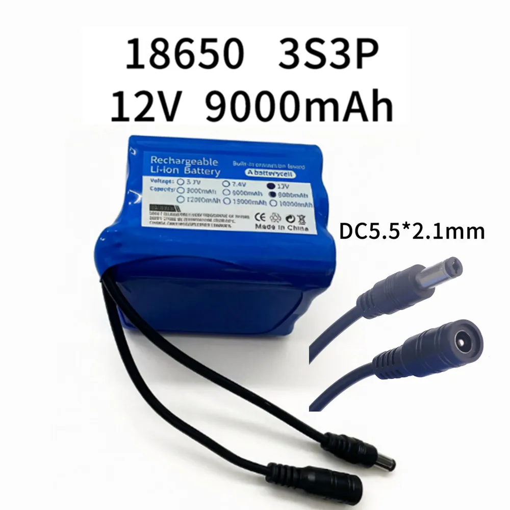 Lithium Battery 12V - بطارية ليثيوم أيون 12 فولت 9000