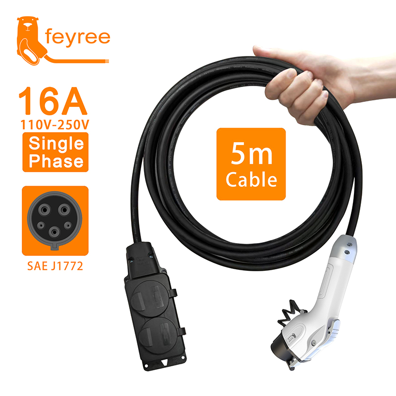 Outdoor Power Station - كابل شحن Feyree Type1 16A مع