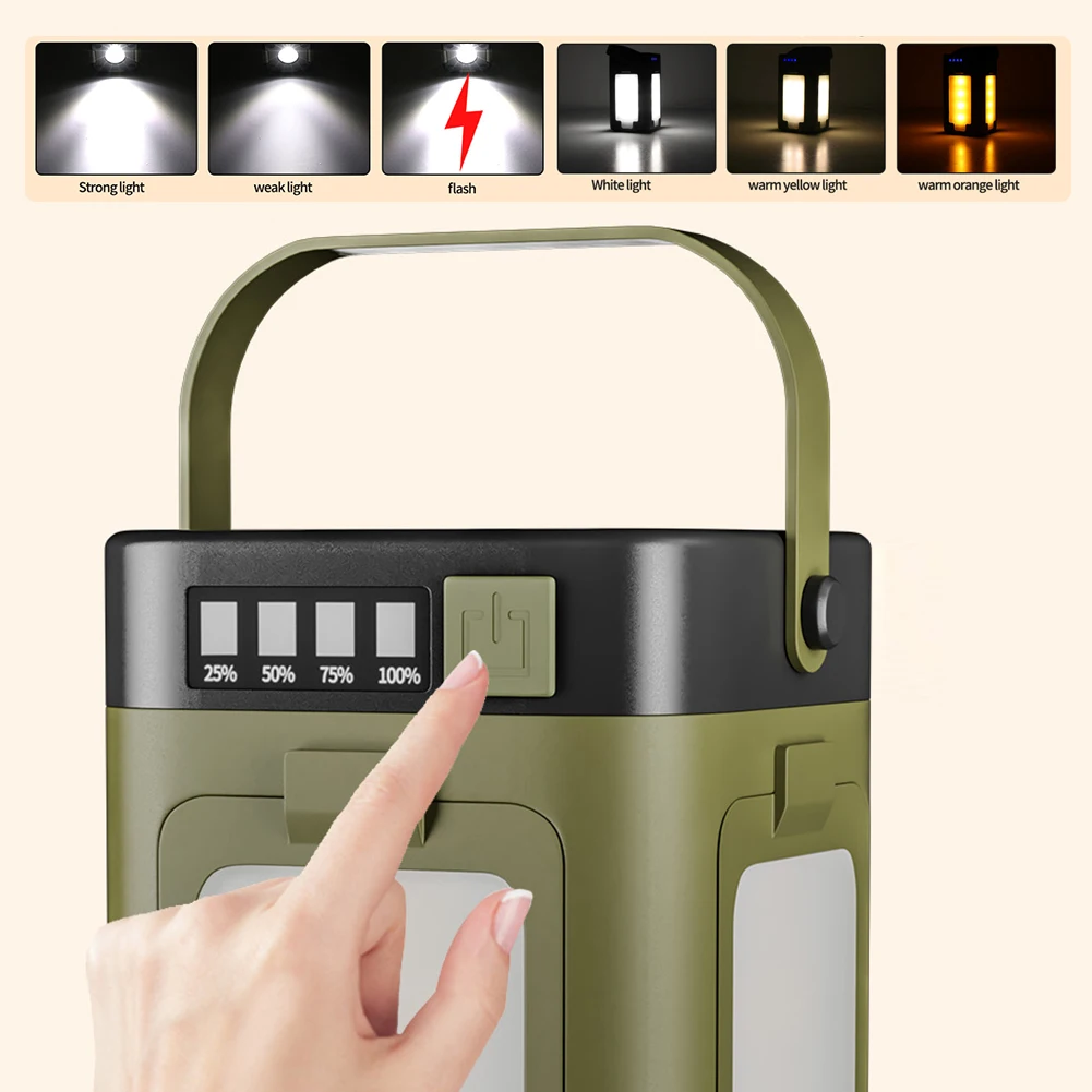 مصباح تخييم خارجي يعمل بالطاقة - مراجعة Solar Lamp وسعره