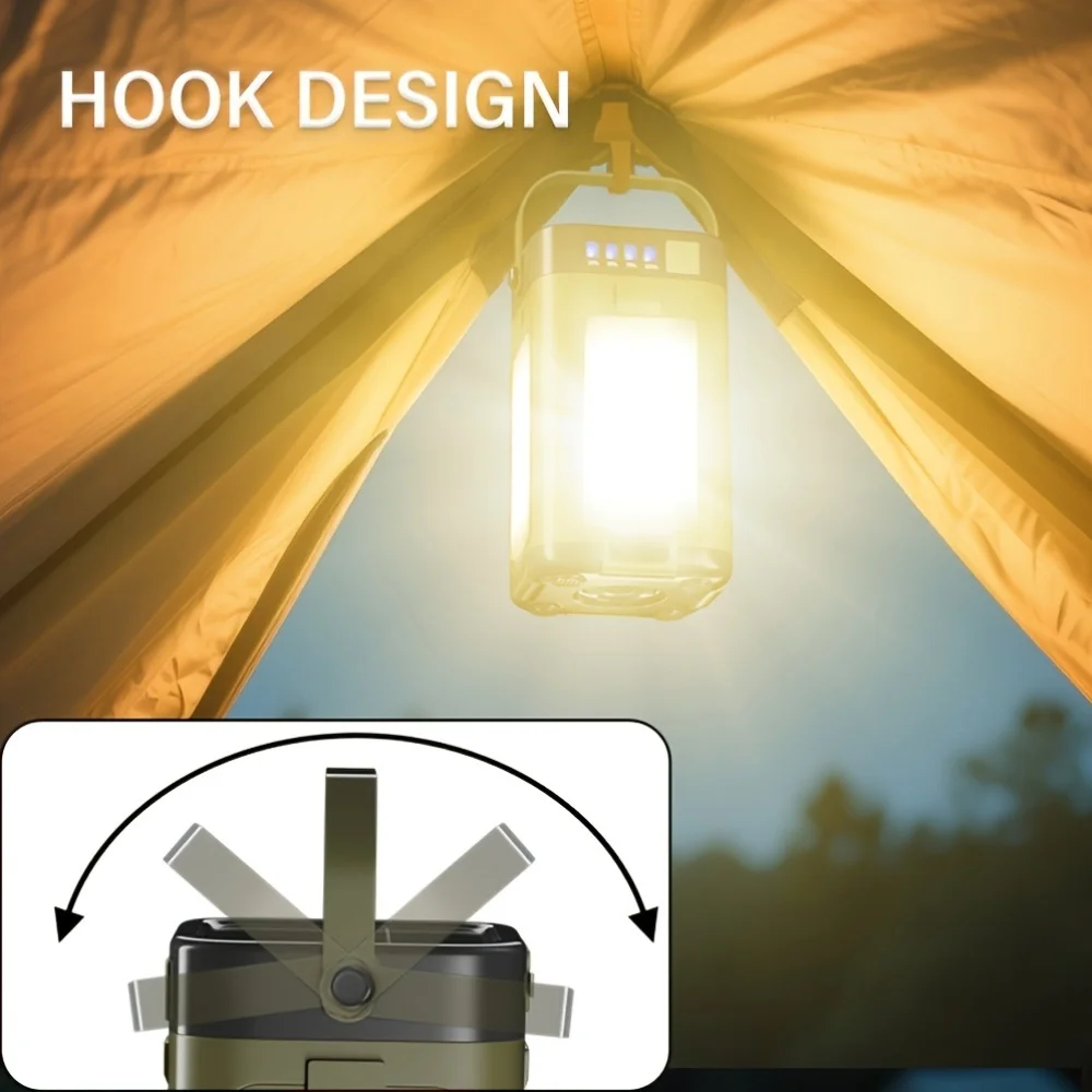 مصباح تخييم خارجي يعمل بالطاقة - مراجعة Solar Lamp وسعره