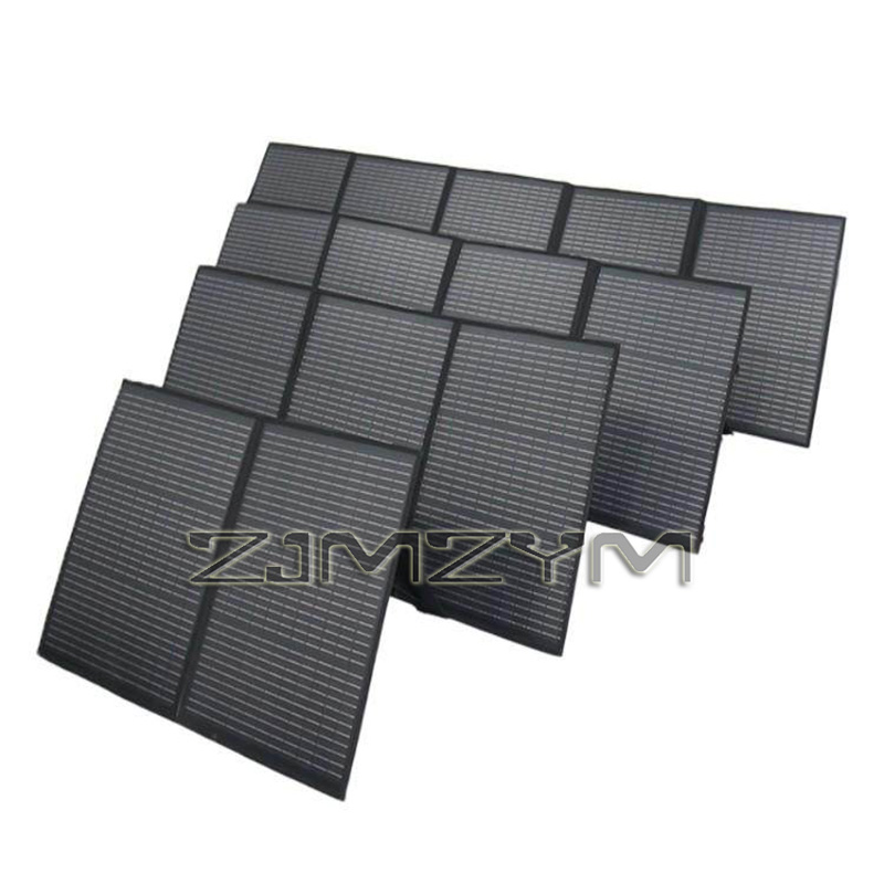 لوح شمسي قابل للطي 300 واط / 2 - مراجعة Solar Panel 200W وسعره