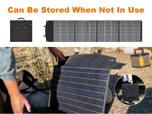 لوح شمسي قابل للطي بقوة 200 وا - مراجعة Solar Panel وسعره