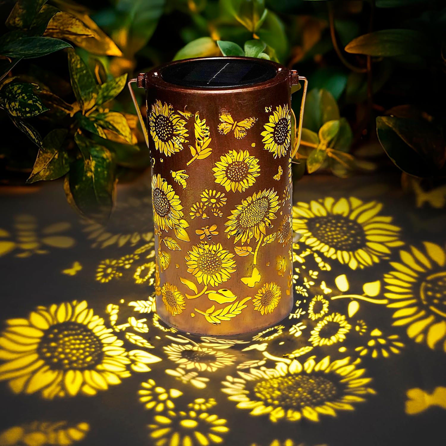 ضوء عباد الشمس وضوء الظل مقاوم - مراجعة Solar Lamp وسعره