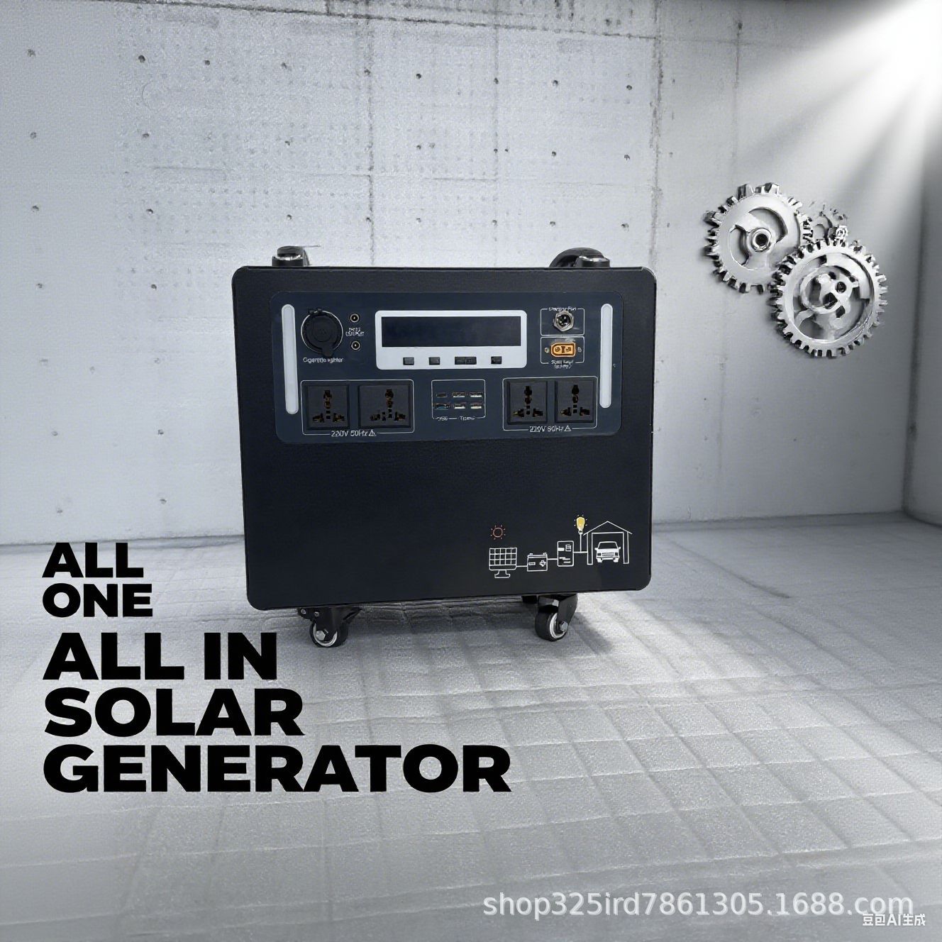 نظام تخزين الطاقة المنزلية، نظ - مراجعة Solar Generator وسعره
