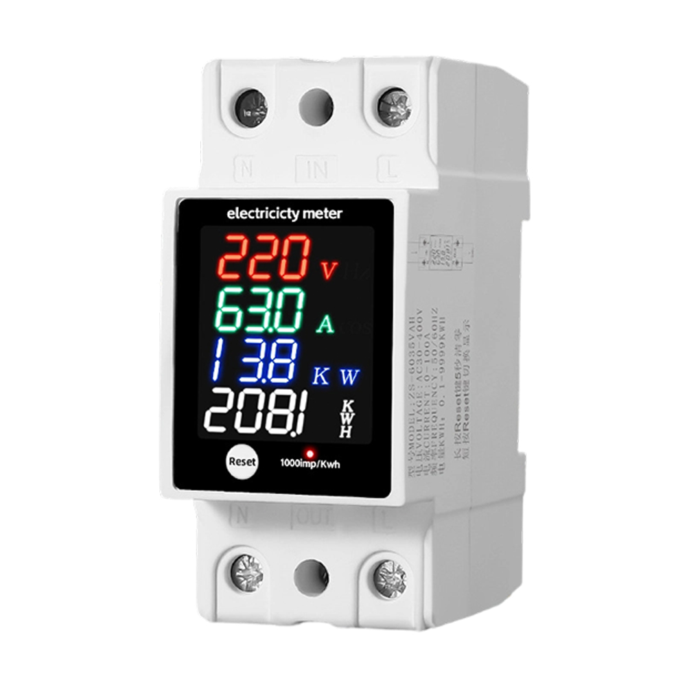متعدد الوظائف شاشة ديجيتال الج - مراجعة Energy Monitor Meter وسعره