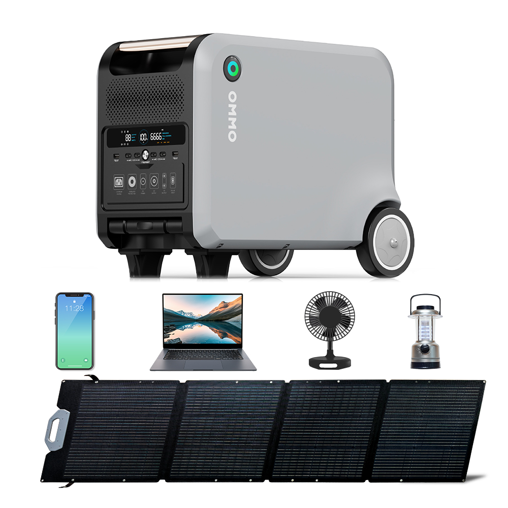 أومو OM-PV200Z لوحة شمسية قابل - مراجعة Solar Panel 200W وسعره