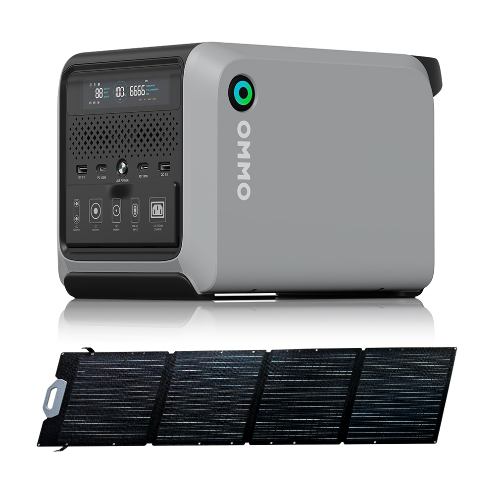 أومو OM-PV200Z لوحة شمسية قابل - مراجعة Solar Panel 200W وسعره