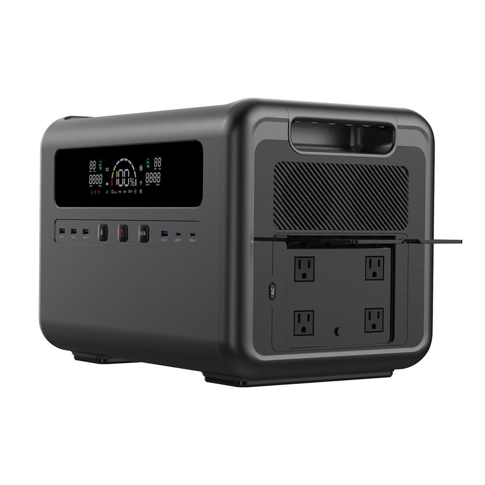 مولد طاقة شمسية بقدرة 2400 واط - مراجعة Outdoor Power Station وسعره