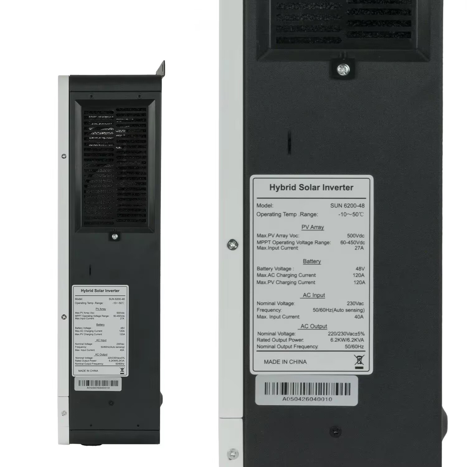 محول طاقة شمسية هجين 6.2 كيلو  - مراجعة Charge Controller Solar وسعره
