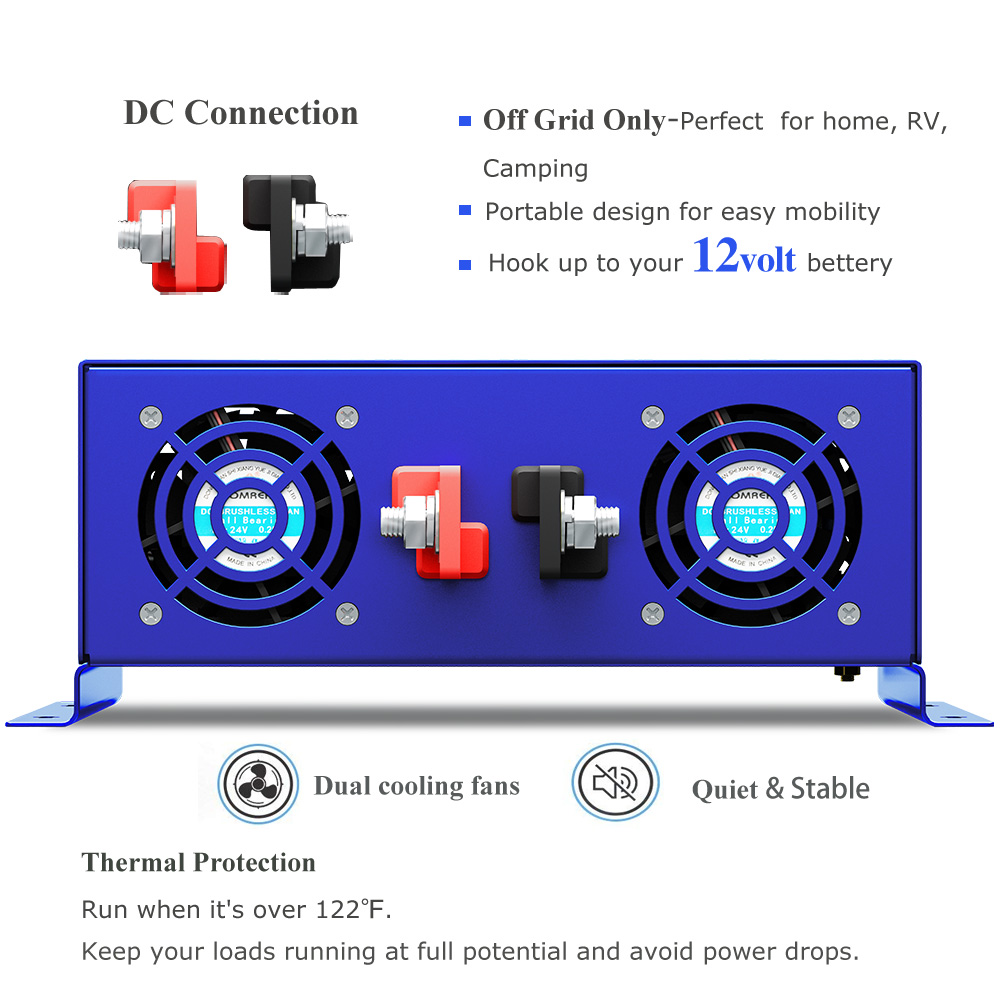 2026 الأكثر مبيعًا WZRELB 3000 - مراجعة Power Inverter وسعره