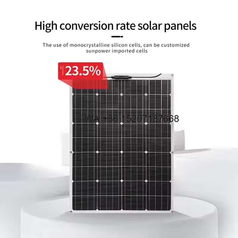 ألواح شمسية مرنة من Wmwmnu لـ  - مراجعة Solar Panel 200W وسعره