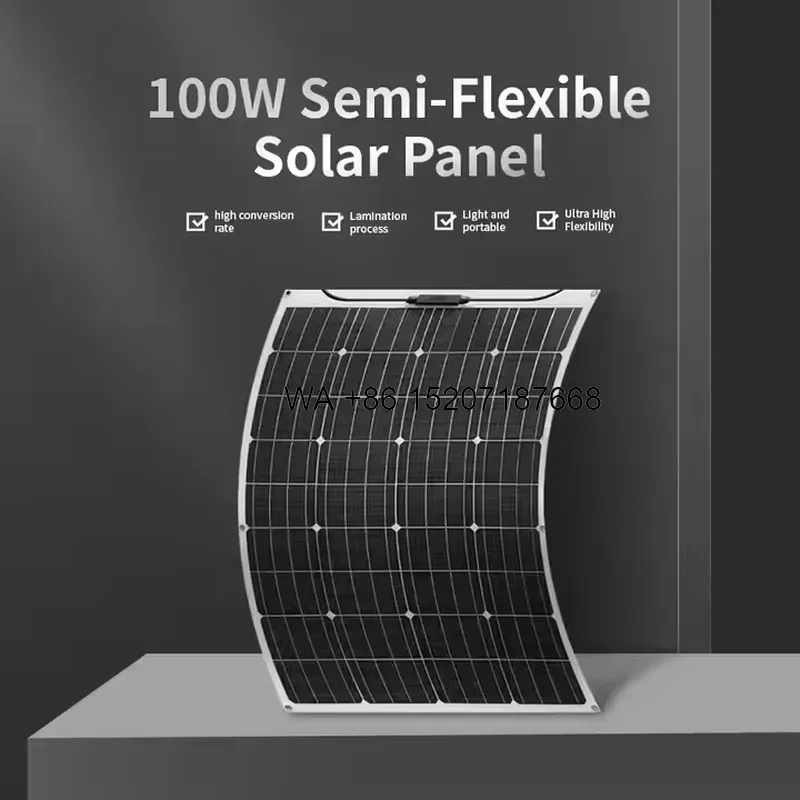 ألواح شمسية مرنة من Wmwmnu لـ  - مراجعة Solar Panel 200W وسعره