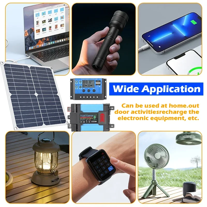 مجموعة طاقة شمسية بقدرة 6000 و - مراجعة Solar Panel 200W وسعره