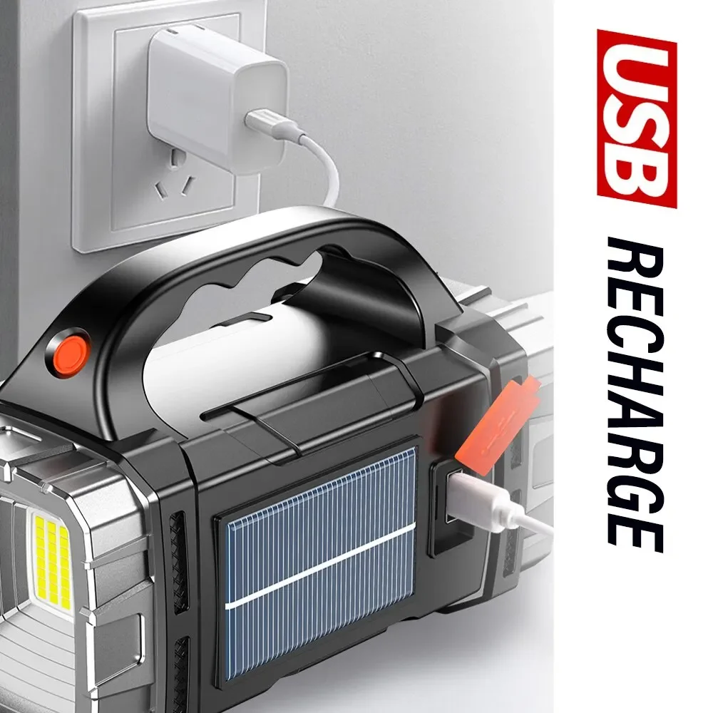 مصباح يدوي LED شمسي عالي الطاق - مراجعة Solar Generator وسعره