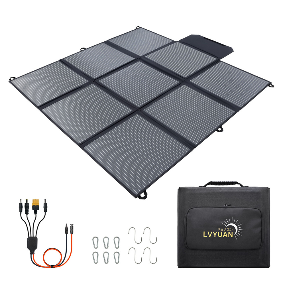 لوحة شمسية محمولة قابلة للطي ب - مراجعة Solar Panel وسعره
