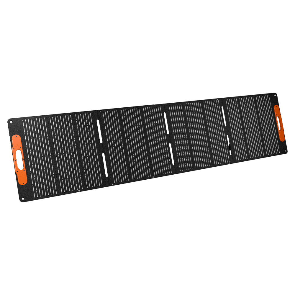 محطة طاقة شمسية محمولة بألواح  - مراجعة Solar Panel 200W وسعره
