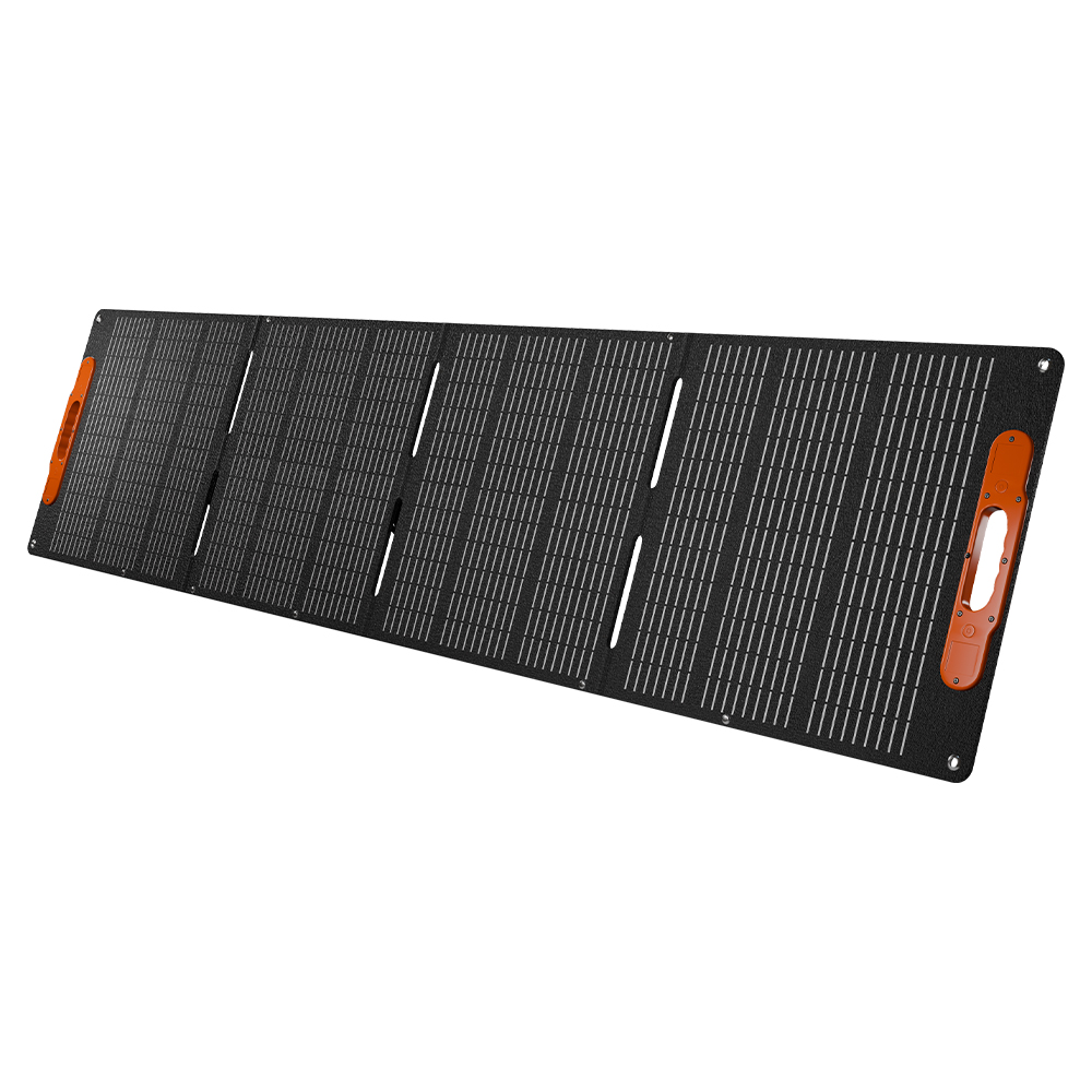 محطة طاقة شمسية محمولة بألواح  - مراجعة Solar Panel 200W وسعره