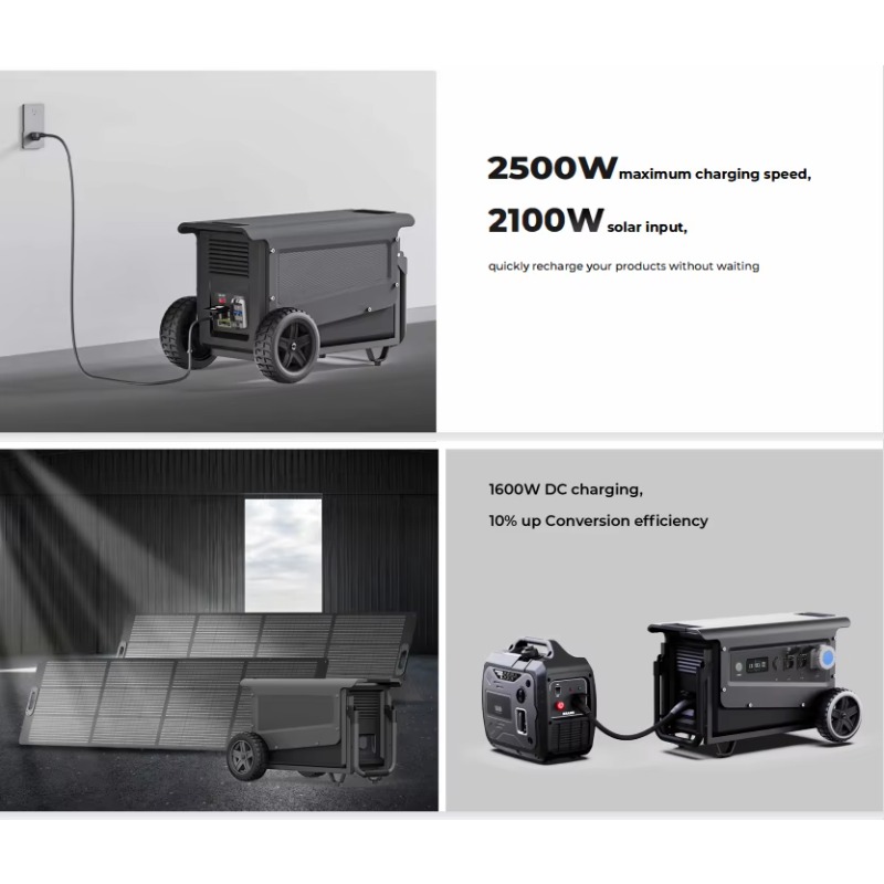 محطة طاقة محمولة 5040 واط ساعة - مراجعة Portable Power Station وسعره