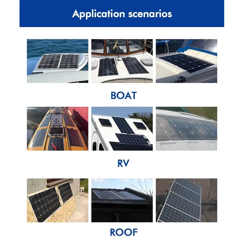 لوح شمسي مرن 50 واط 100 واط 15 - مراجعة Solar Panel 200W وسعره